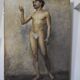 Edmond Suau (1871-1929) An Academy, Oil on Canvas Signed