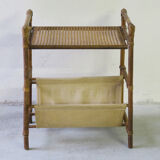 Rattan and canning magazine door