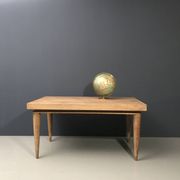 Table Extensible Art Déco en Chêne, France, 1980s