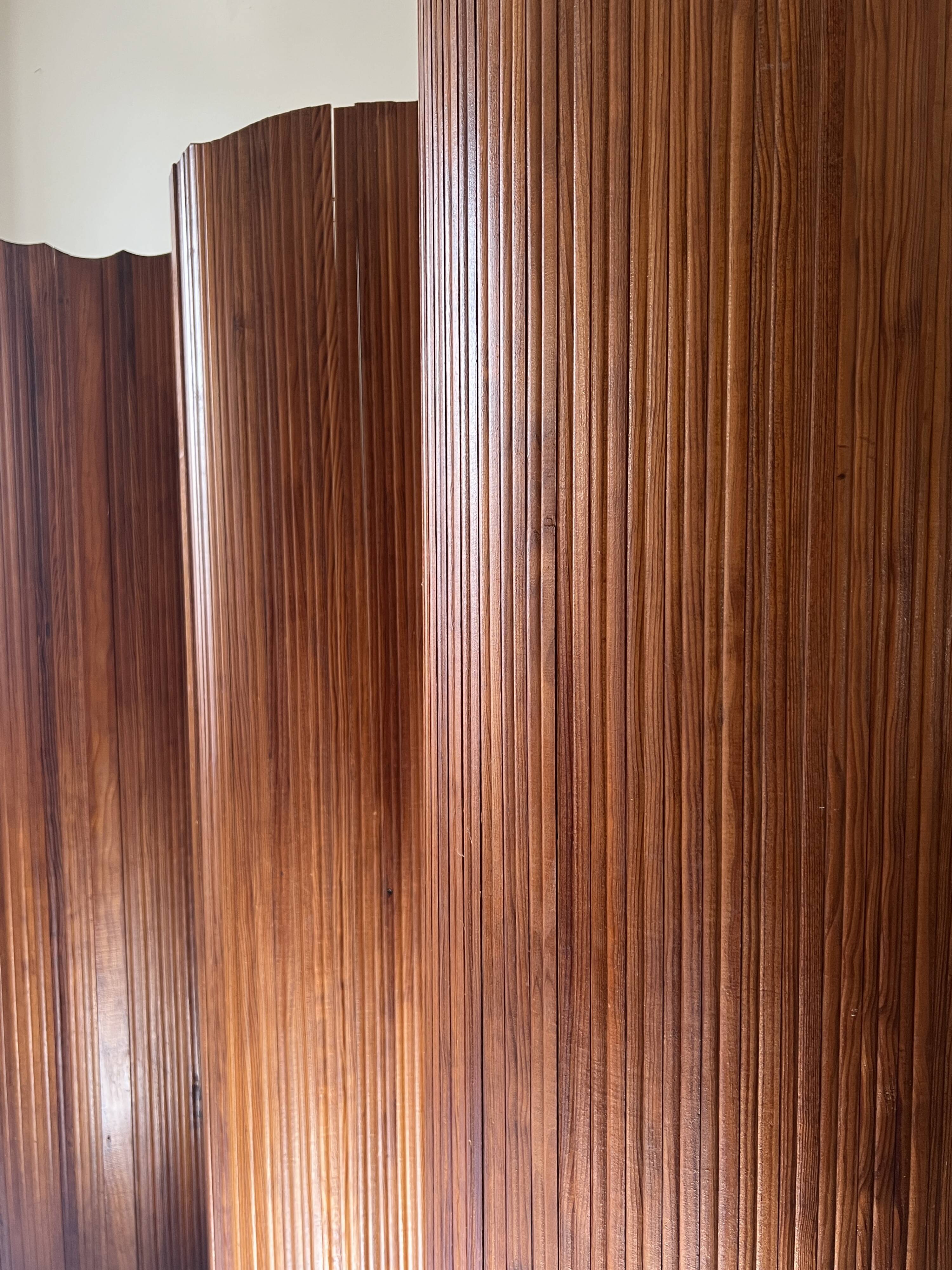 Screen - modular wooden partition by dlg Baumann, SNSA design 1950