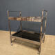 Space Age style rolling trolley