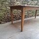 Table de ferme chêne 320 cm avec allonges 