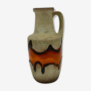 Vase vintage Fat Lava Scheurich Keramik,  West Germany, numéroté 404-26 - Années 1960
