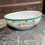 Flat earthenware bowl