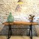 Established cast-iron stand shop console