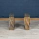 20thc american dining table & four chairs by mcguire