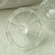 Louis Philippe style glass candy sugar bowl