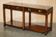 Kennedy Harrods military campaign console with two drawers