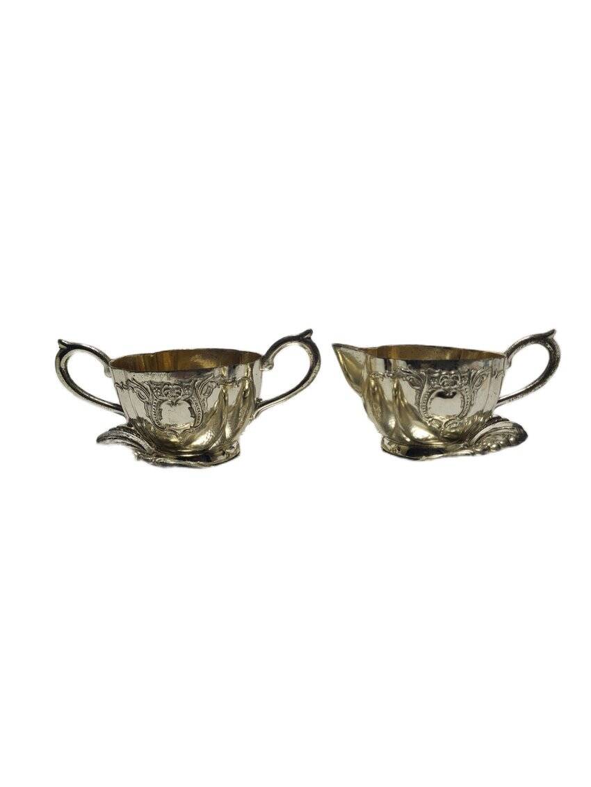 Pop art sugar bowl and milk jug, Sweden, 1960s, set of 3