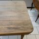 Table en chêne massif Art Déco Brut