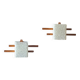 Pair of vintage wall lights m