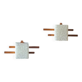Pair of vintage wall lights m