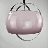 Lampe à suspension Guzzini avec abat-jour dégradé lilas