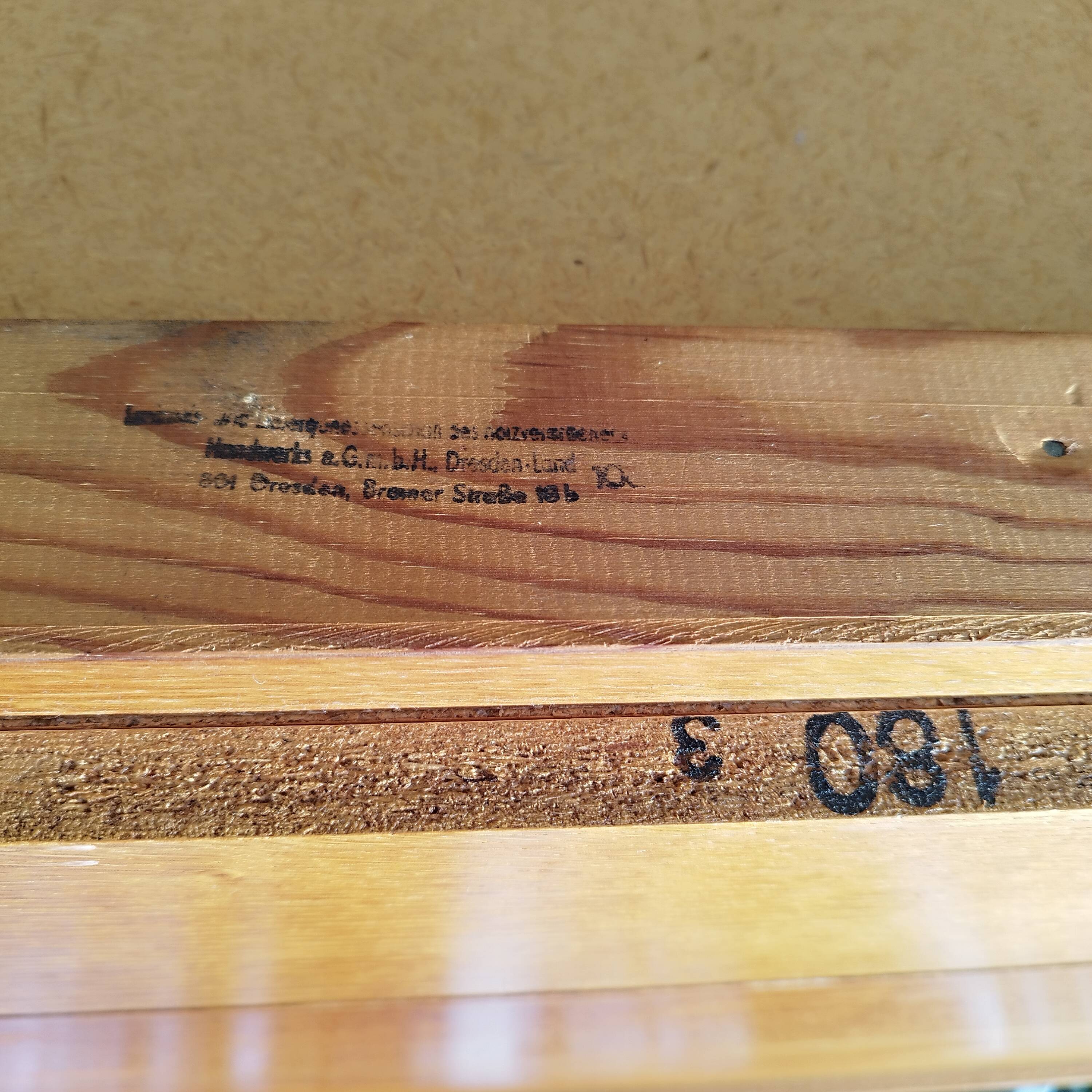 Vintage teak chest of drawers