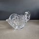 Swan crystal ice bowl