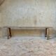 Pair of rustic benches