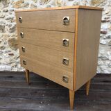 Vintage dresesr 4 drawers 60/70