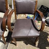 Lot two bridge armchairs