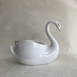 Vintage swan shaped planter