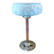 Lampe art déco décor floral