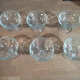 Champagne glasses dessert glass