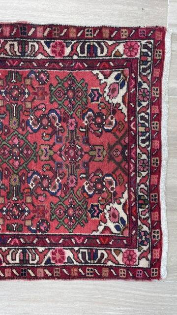 Tapis de couloir oriental époque Art déco
