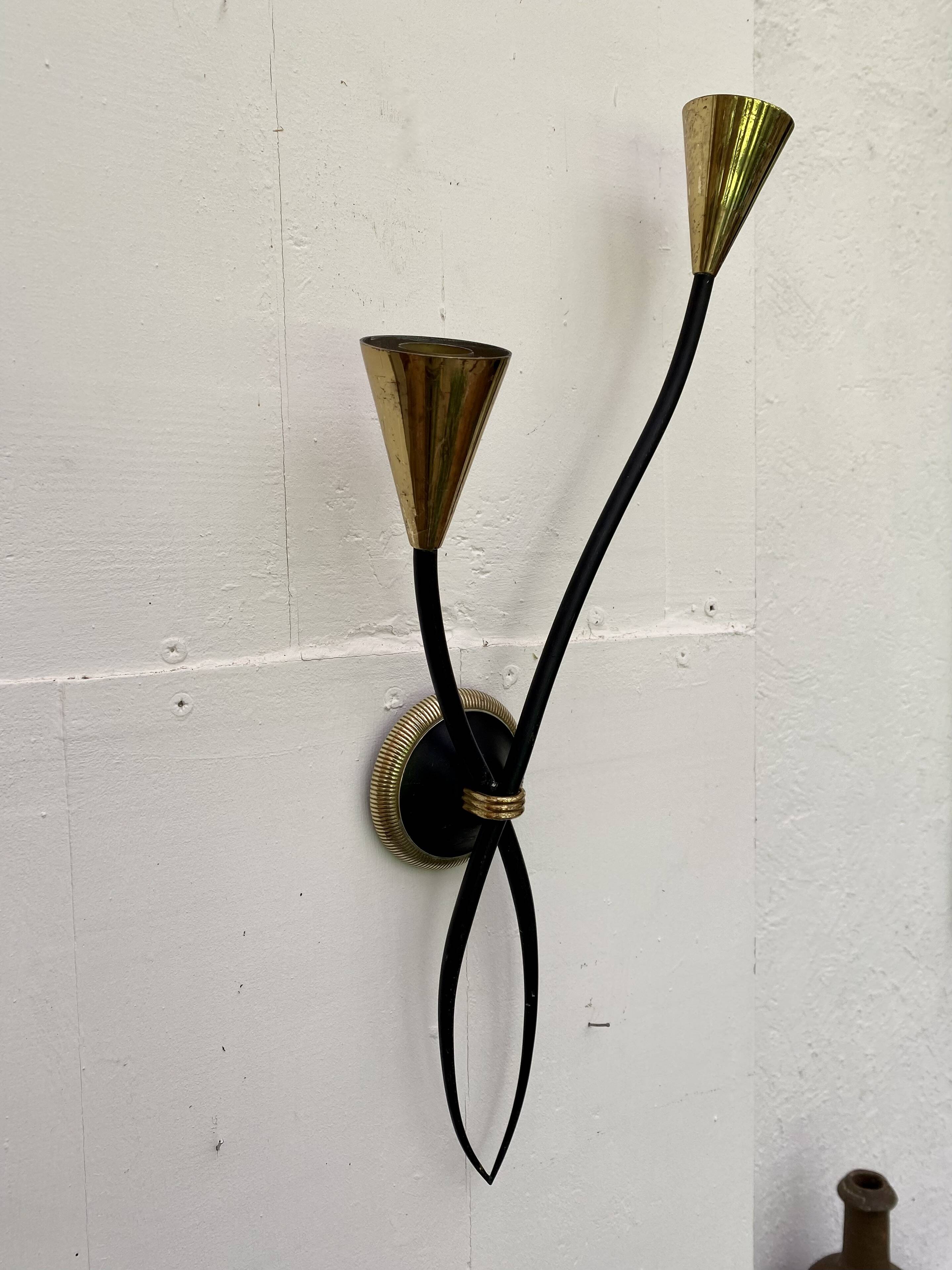 Pair of wall lights