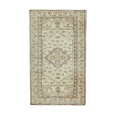 Handwoven Decorative Anatolian Beige Rug 160 cm x 273 cm