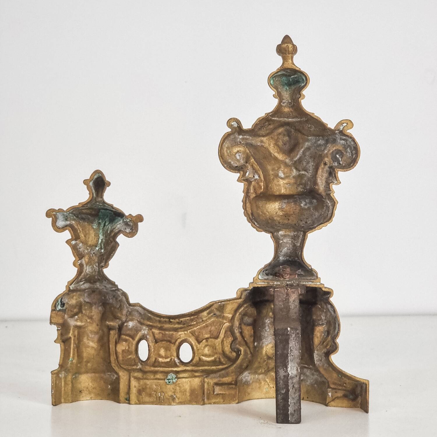 Pair of late 19th andirons
