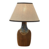 Scandinavian ceramic lamp by lyfa, 1970