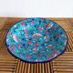 Longwy art deco enamel cup 28 cm