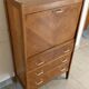 Vintage secretary of the 50s in oak