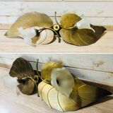 Ceiling light golden foliage