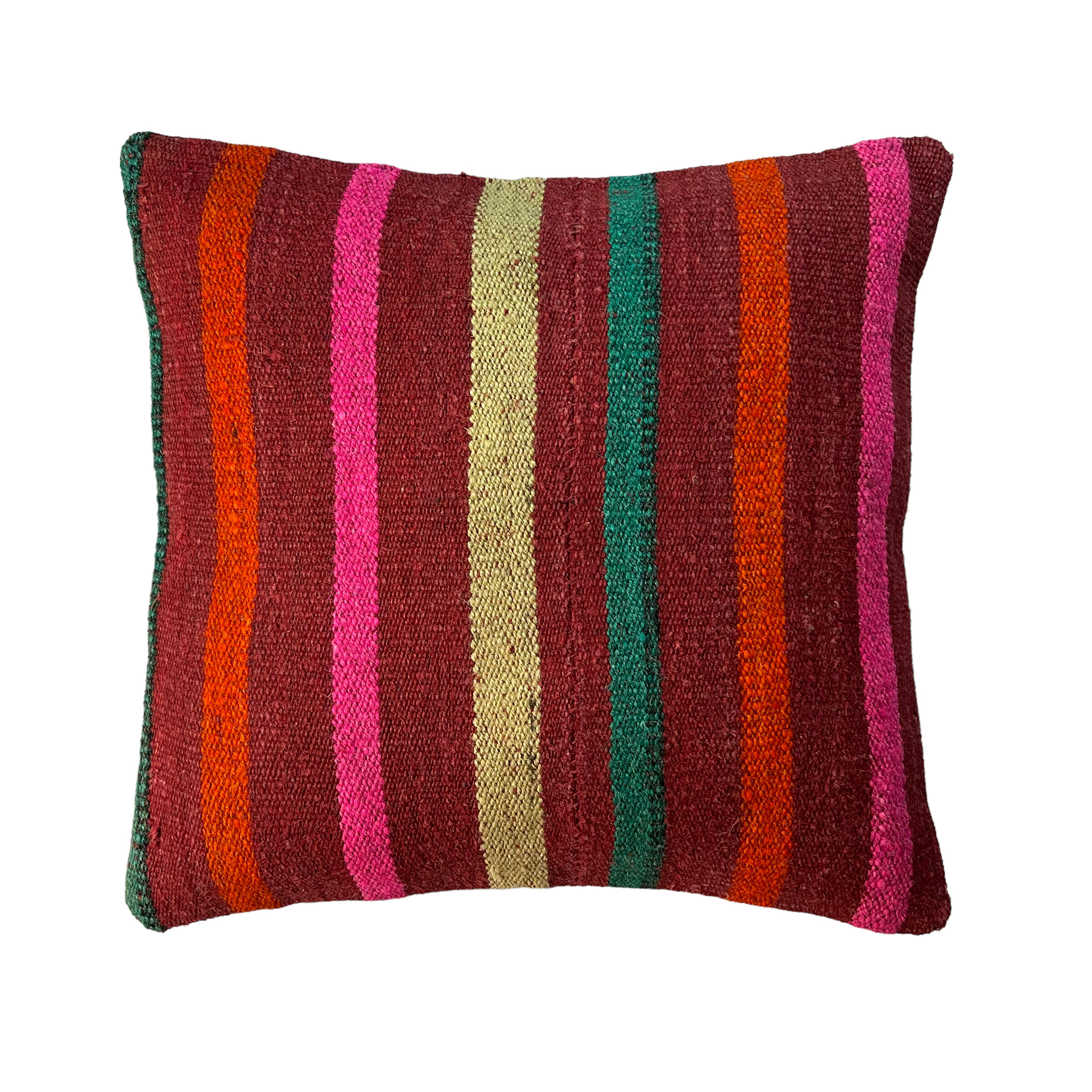 Vintage turkish kilim cushion cover 40 x 40 cm