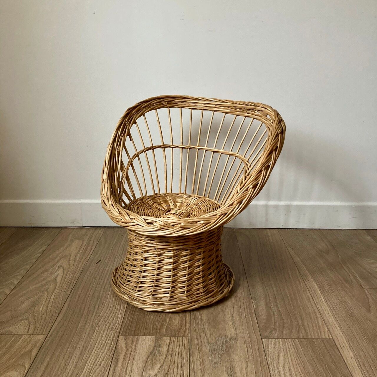 Wicker children's chair