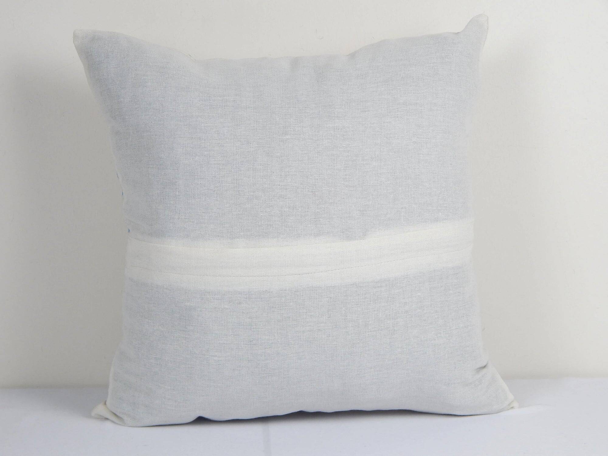 Vintage embroidered cushion cover 41x41 cm