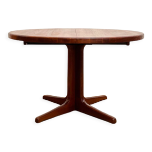Table à manger ronde mid century