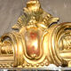 Louis-Philippe antique gilded mirror 19th century