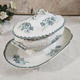 Small iron clay soup tureen