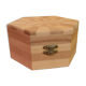 Box in geometric marquetry