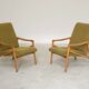 Pair of light green armchairs by Jiri Jiroutek for Interier Praha, 1960