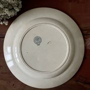 Grand plat rond terre de fer Choisy-le-Roi Derby