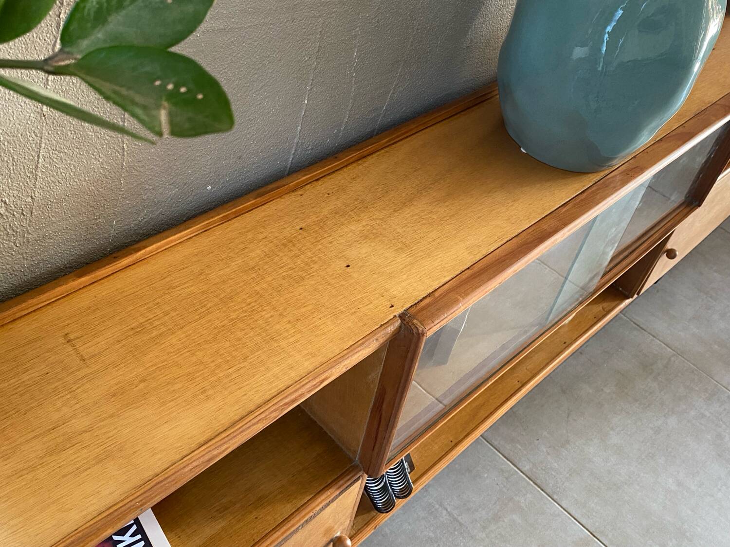 Vintage sideboard 2 levels (shallow)
