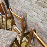 Set of 6 Scandinavian chairs year 70 vintage
