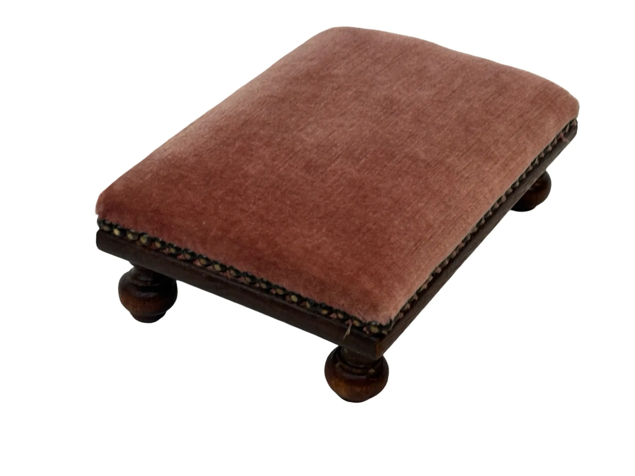 Pouf Art Déco repose-pieds design minimaliste des années 30