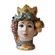 Sicilian vase woman frutta large