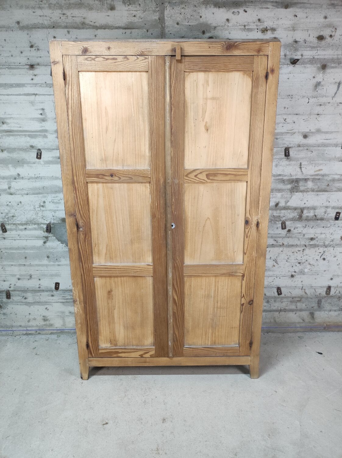 Parisian wooden wardrobe