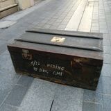 Cantine, malle militaire 1ere GM