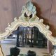 Antique Italian Ceramic Mirror