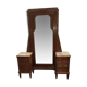 Psychedelic hairdresser art deco solid wood
